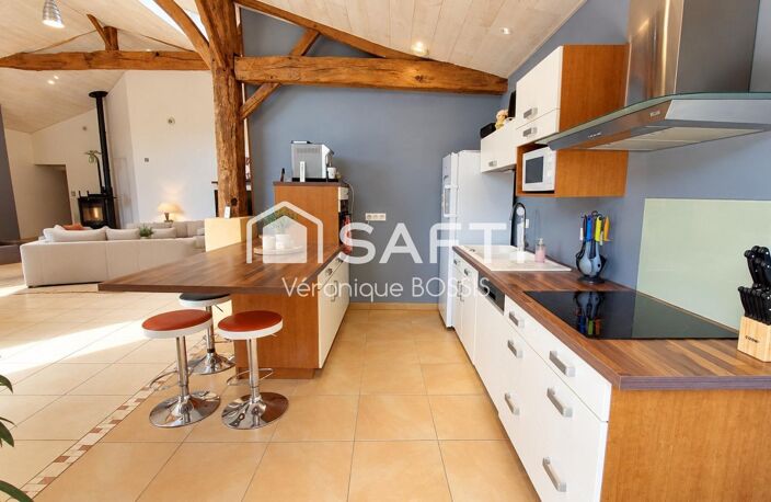 Vendée : Grange rénovée de caractère de 248m2 : charme, espace et sérénité à la campagne — photo 3