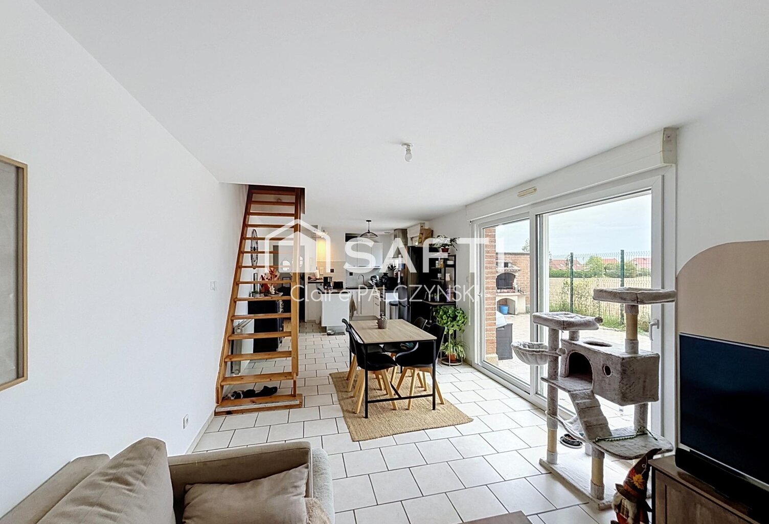 SUPERBE DUPLEX DE 70 M² AVEC IMMENSE TERRASSE ET VUE DÉGAGÉE SUR LES CHAMPS ACHEVILLE — photo 1