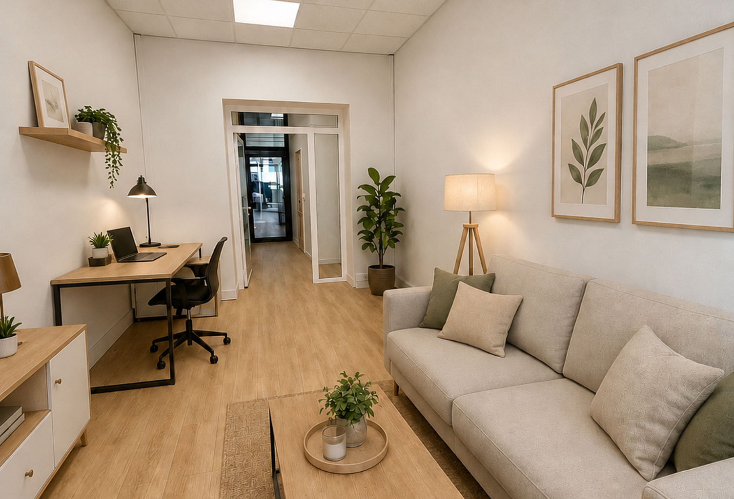 LYON 3 PLACE GUICHARD VENTE APPARTEMENT TYPE 1/2 TRES BON ET — photo 1