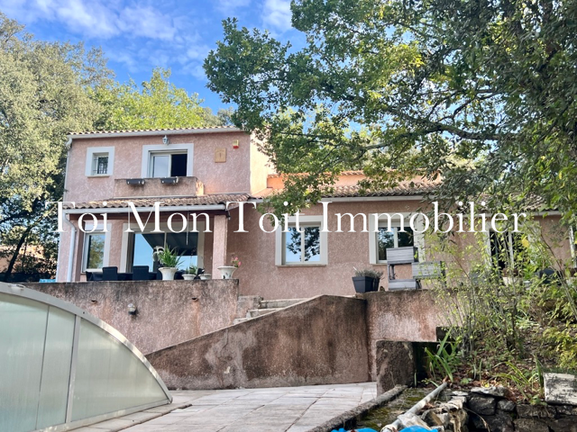 SARDAN VILLA F6 + GARAGE, PISCINE & POOL HOUSE SUR TERRAIN D — photo du bien