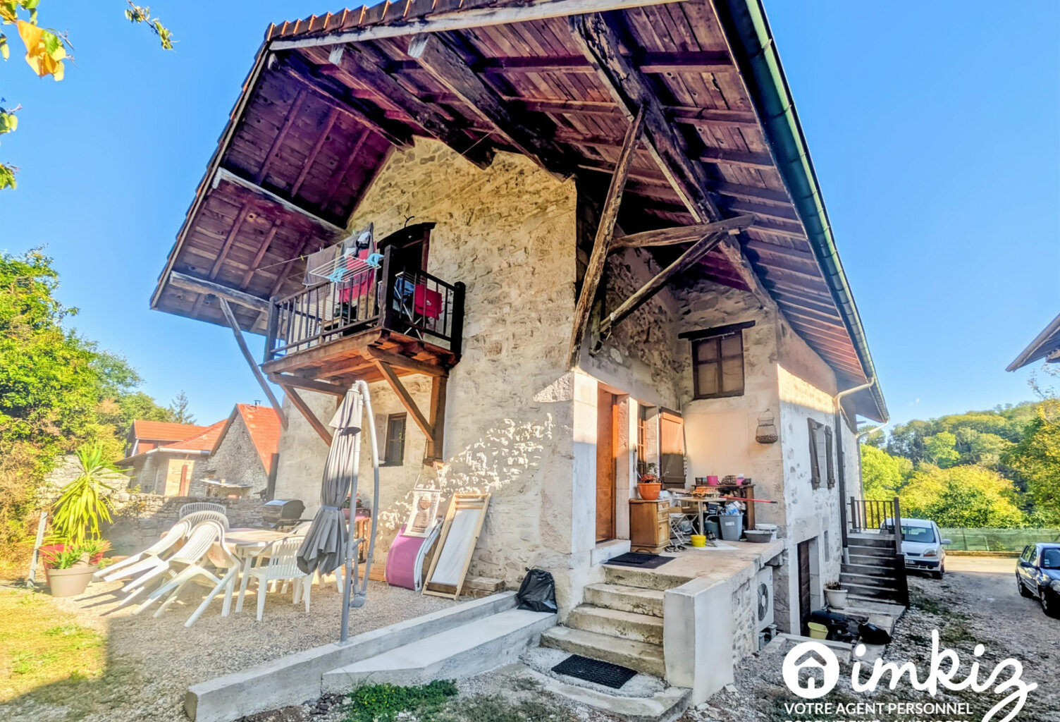Maison en pierre avec 2 espaces de vie — photo 1