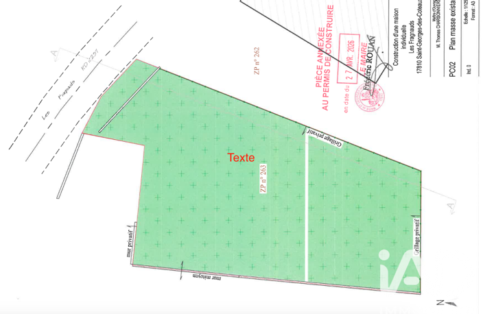 Vente Terrain à bâtir 568 m&sup2; — photo 3