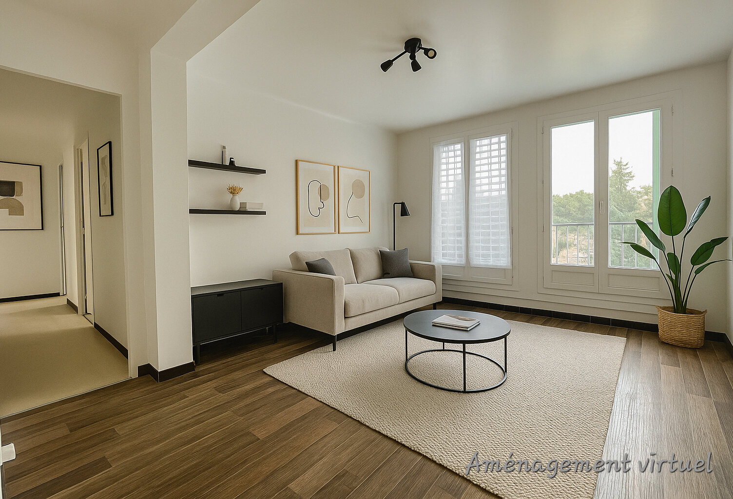 T4 au dernier étage de 70.93 m2 - Village des Milles — photo 1
