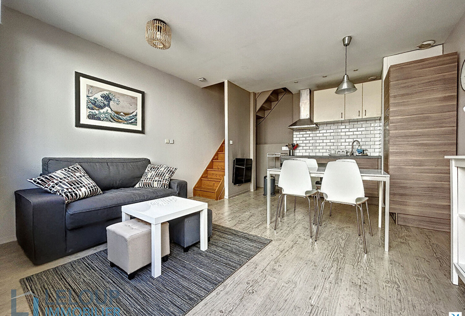 ROUEN - PLACE HENRI IV -  F2 MEUBLE AVEC TERRASSE PRIVATIVE — photo 1