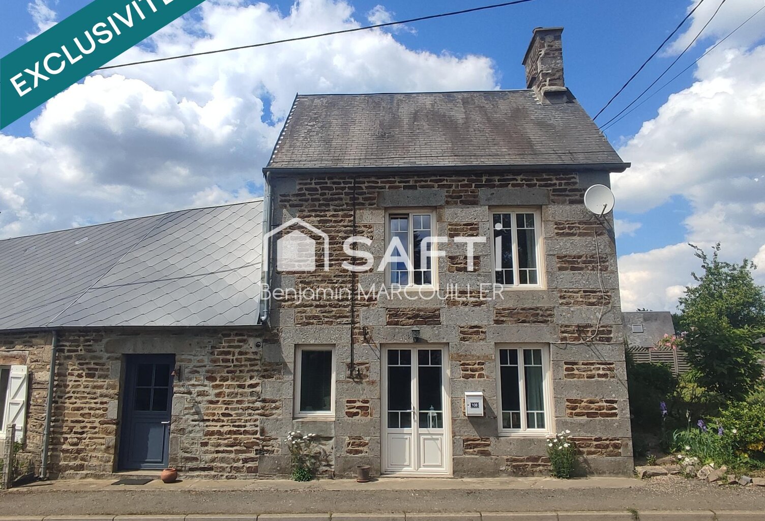 Safti-Benjamin Marcouiller vous propose : Maison 4 pièces. — photo 1