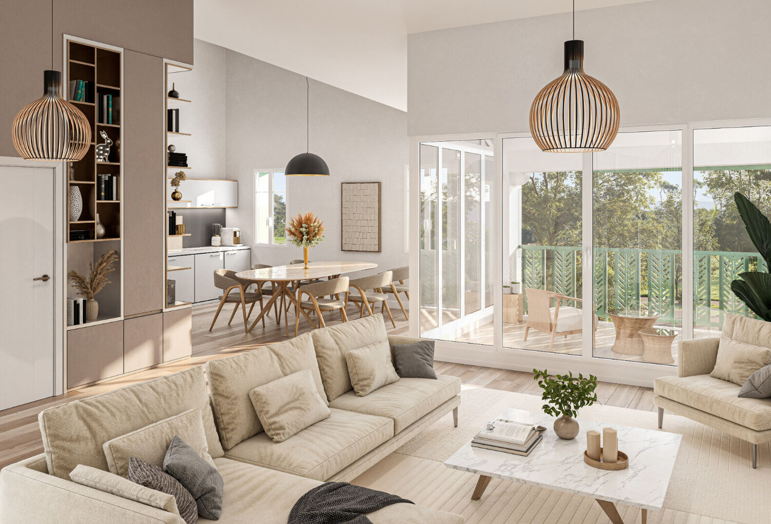 HOSSEGOR CENTRE-VILLE - APPARTEMENT T4 DE STANDING DE 114 M² — photo 1