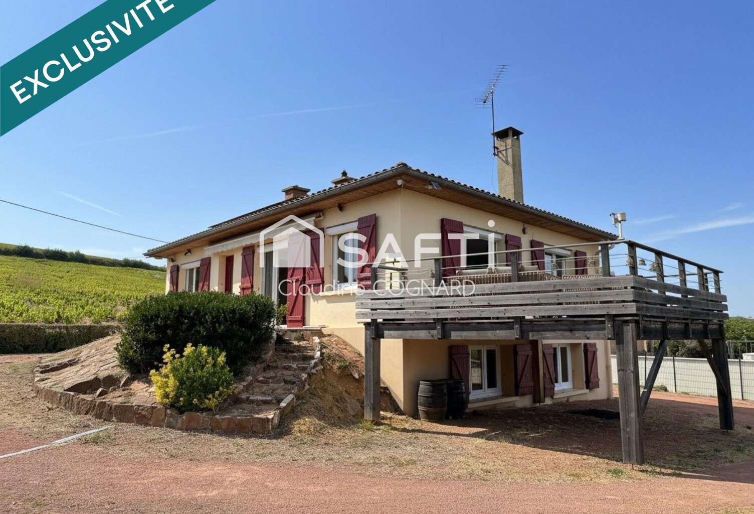 Juliénas : espace, confort et vue imprenable — photo 1