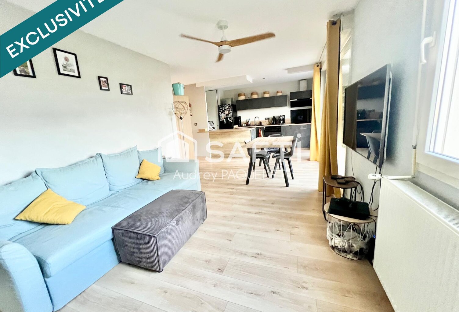 Appartement T3 de 65m2 avec Terrasse, cave et parking — photo 1