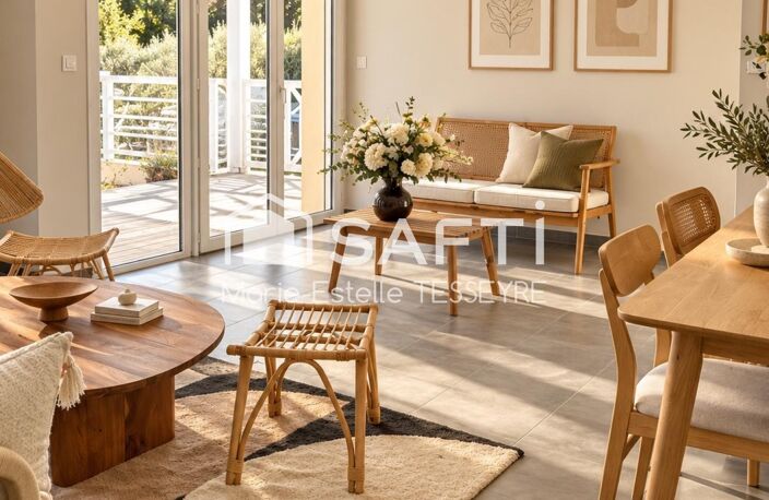LANTON  Appartement T3 neuf climatisé, 3 pièces avec terrasse de 36,78 M², jardin privatif et parking — photo 2