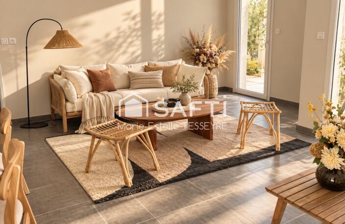 LANTON  Appartement T3 neuf climatisé, 3 pièces avec terrasse de 36,78 M², jardin privatif et parking — photo 3