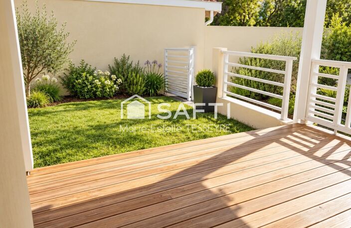 LANTON  Appartement T3 neuf climatisé, 3 pièces avec terrasse de 36,78 M², jardin privatif et parking — photo 4
