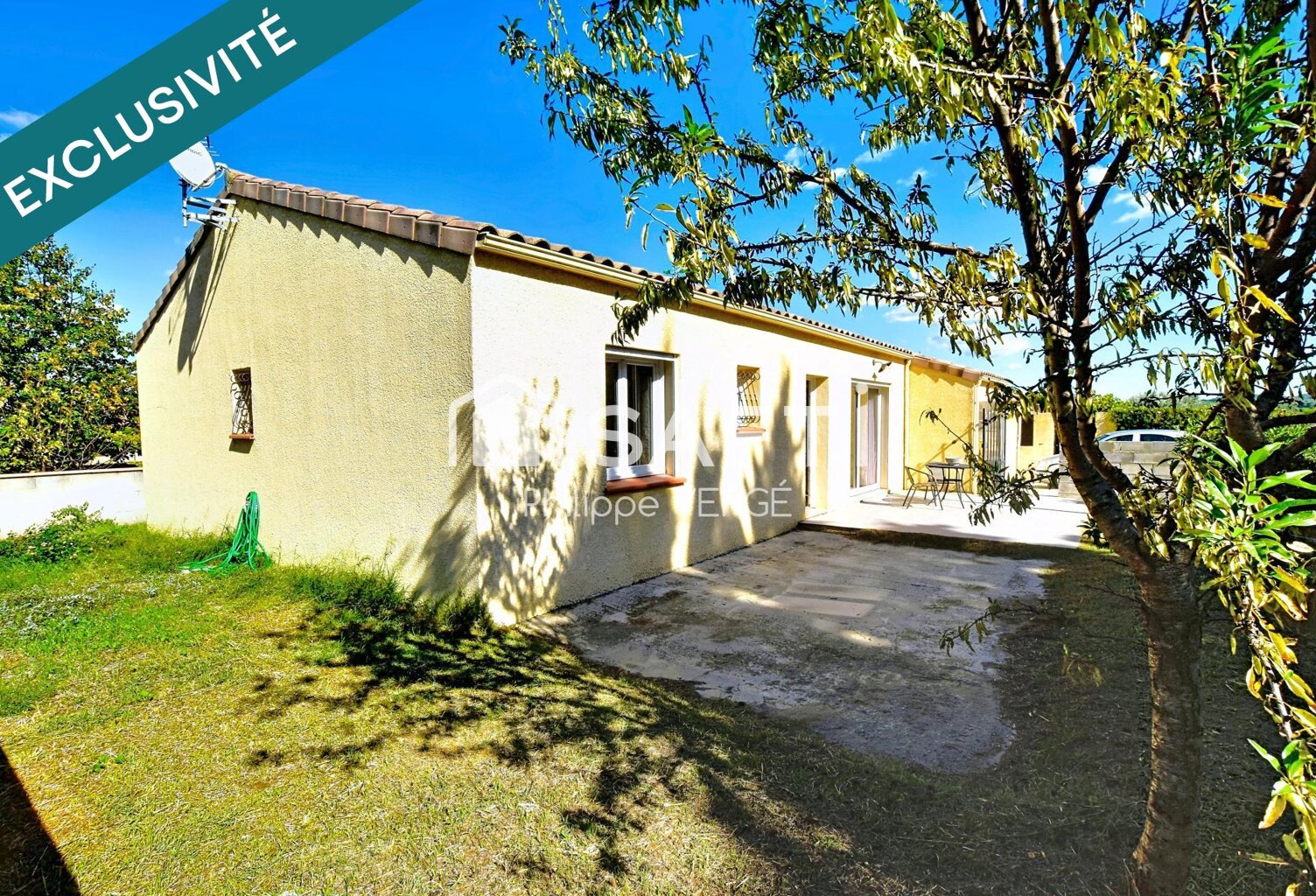 Villa récente plain-pied 100m², 3 chambres, jardin, garage — photo 1