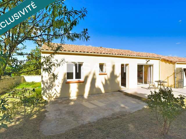 Villa récente plain-pied 100m², 3 chambres, jardin, garage — photo du bien