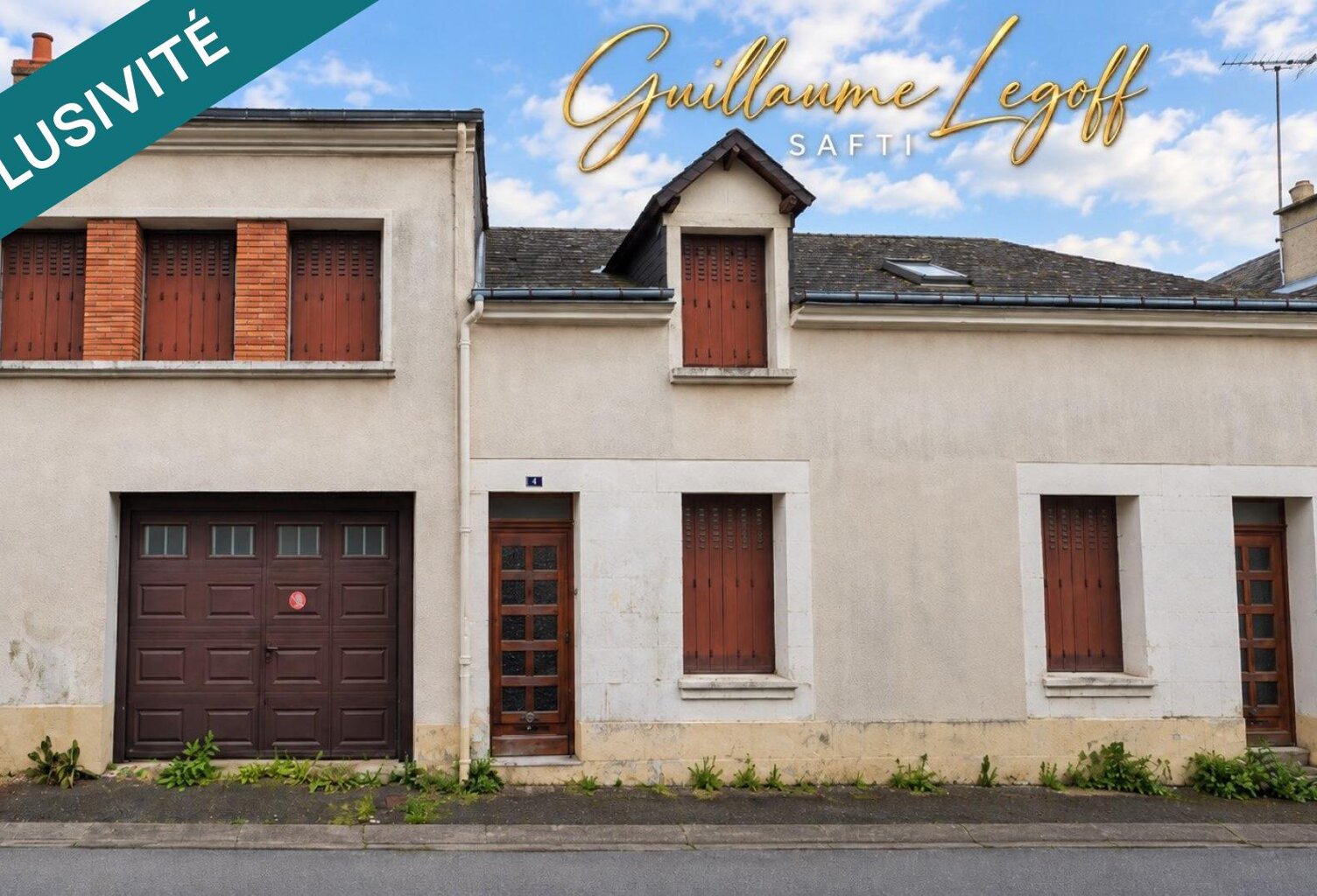 152 m², 3 chambres, garage double et potentiel — photo 1