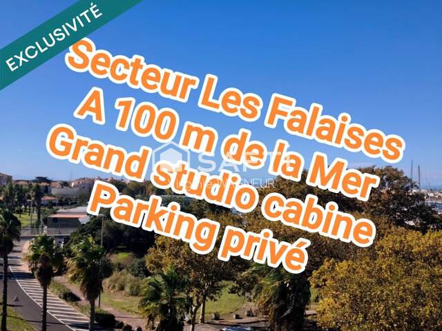 Secteur Les Falaises - Grand studio avec parking — photo du bien