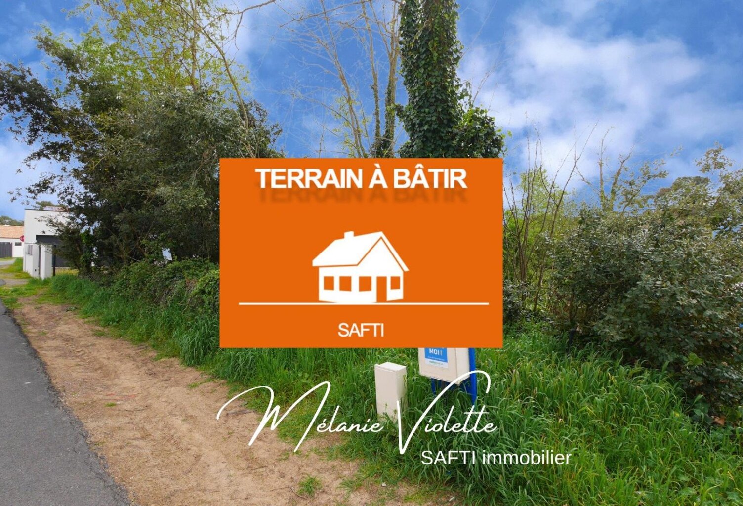 Terrain constructible et viabilisé de 846 m² à La Tranche-sur-Mer — photo 1