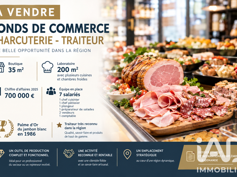 Vente Boutique/Local commercial 235 m&sup2; — photo 1