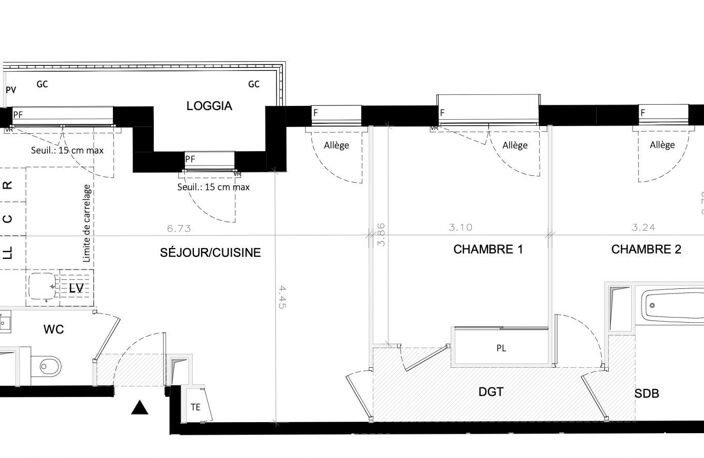 Vente Appartement 3 pièces — photo 3