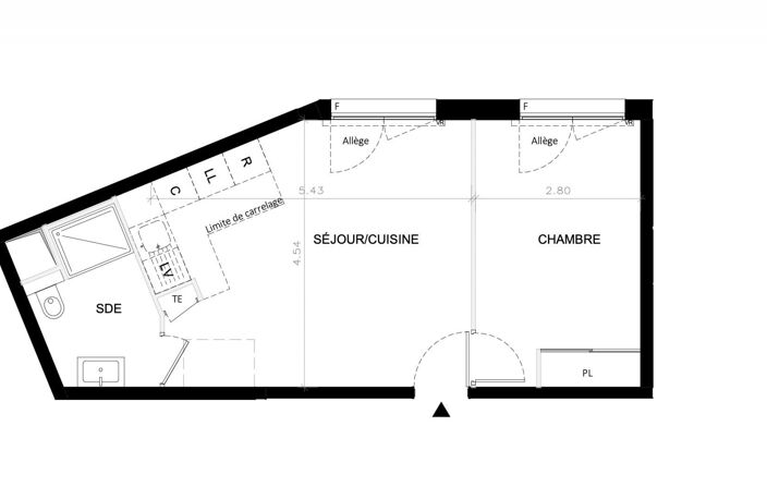 Vente Appartement 2 pièces — photo 2