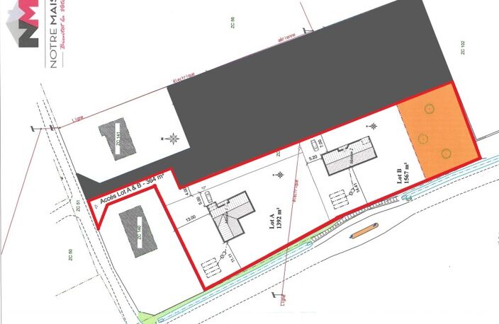 Vente Terrain à bâtir 3 323 m&sup2; — photo 4