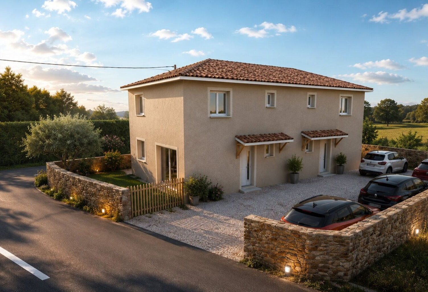 Maison avec extérieur et stationnement - Centre bourg — photo 1
