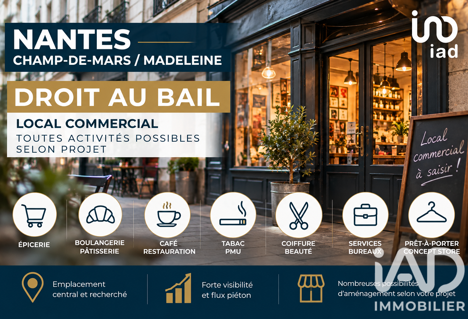 Vente Local commercial — photo 1