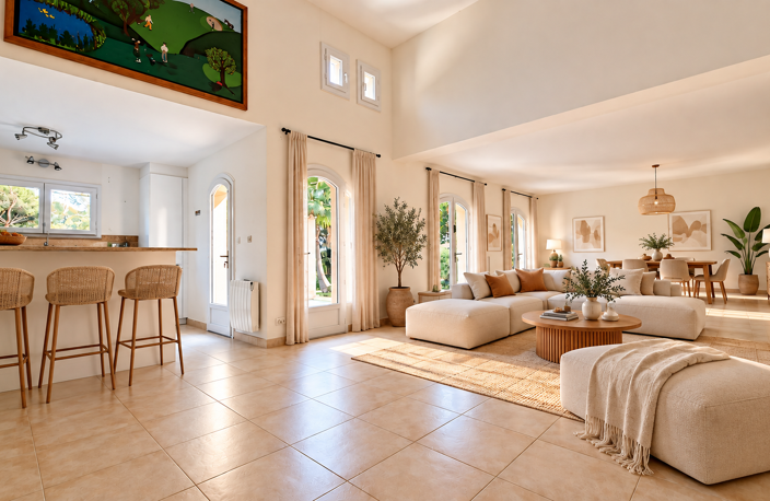 VALESCURE   VILLA AU SEIN D’UN DOMAINE SÉCURISÉ AVEC PISCINE — photo 4
