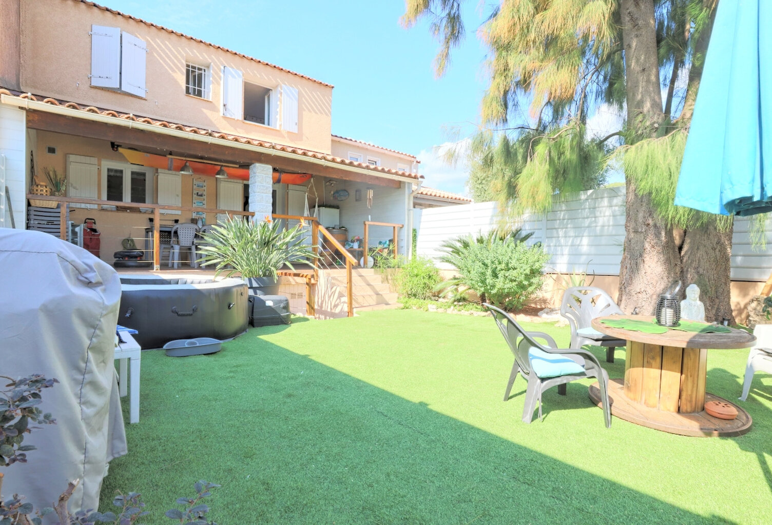 M2339 - SOLLIES-PONT - Sainte Christine - Maison T4 - jardin — photo 1