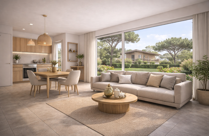 MAGNIFIQUE MAISON 4P DE 96M² AVEC 70M² D'EXTERIEUR ET GARAGE — photo 2