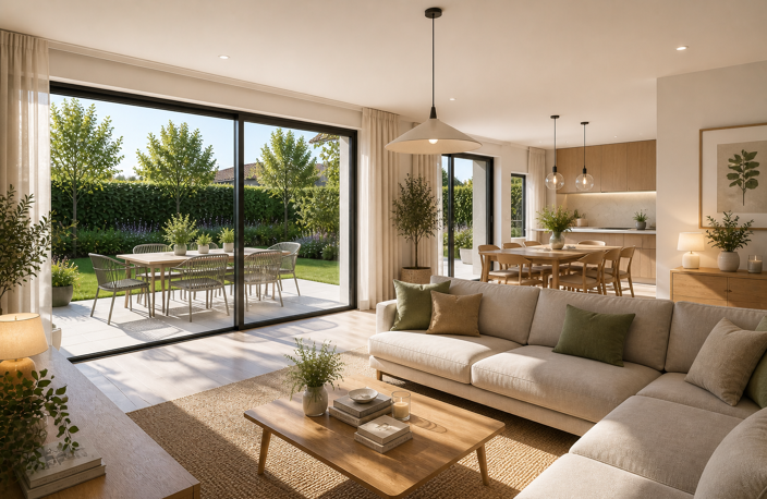 -Maison 4 pièces neuve de 95m² avec jardin privatif et garage à Gardanne — photo 2