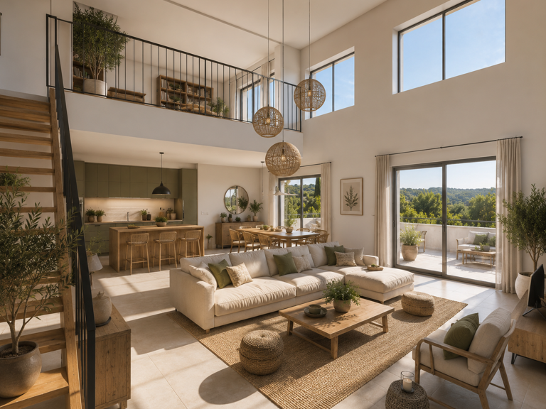 Duplex d’exception de 100m² avec deux terrasses – Dernier étage à Gardanne — photo 1