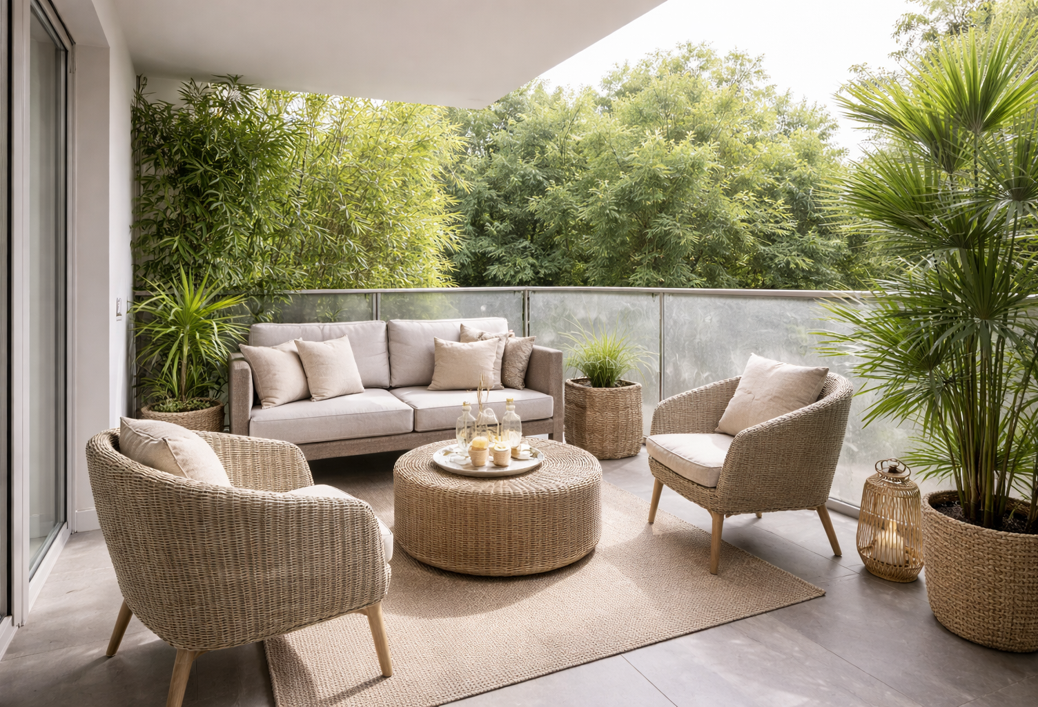 -ALLEES PROVENCALES - GRAND T2 de 50m² AVEC TERRASSE ET PARKING — photo 1