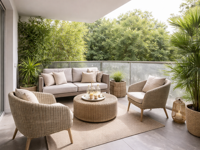 -ALLEES PROVENCALES - GRAND T2 de 50m² AVEC TERRASSE ET PARKING — photo du bien