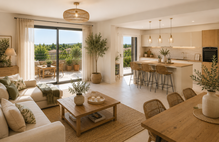 TRES GRAND 3 PIECES DE 80m² AVEC TERRASSE ET RANGEMENTS — photo 2