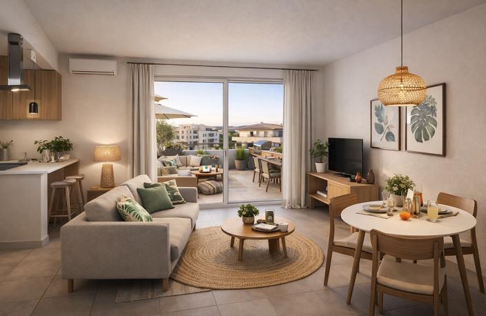 -EXCEPTIONNEL DERNIER ETAGE 3P DE 75M² AVEC 103M² DE TERRASSE — photo 2