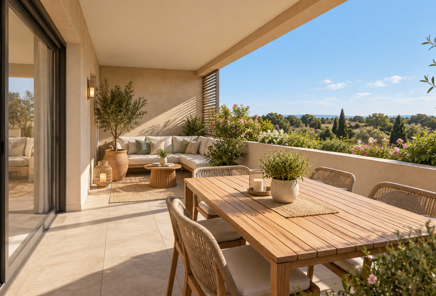 -APPARTEMENT 3 PIECES AVEC GRANDE TERRASSE ET BOX  — photo 1