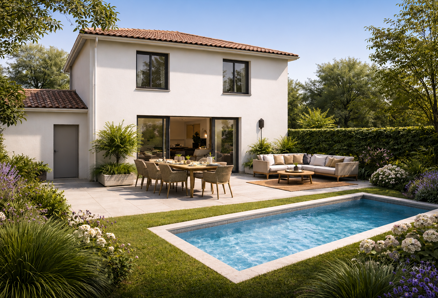 -Maison T5 neuve – Piscine OFFERTE cet été – Jardin, Garage — photo 1