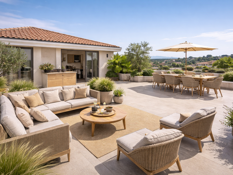 T4 rooftop d’exception avec plus de 52 m² de terrasses : un bien rare aux portes du centre-ville ! — photo 1