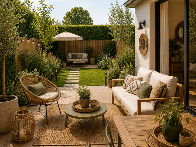 - ROGNES PROCHE CENTRE VILLE - 4P DE 95M² EN REZ-DE-JARDIN — photo du bien
