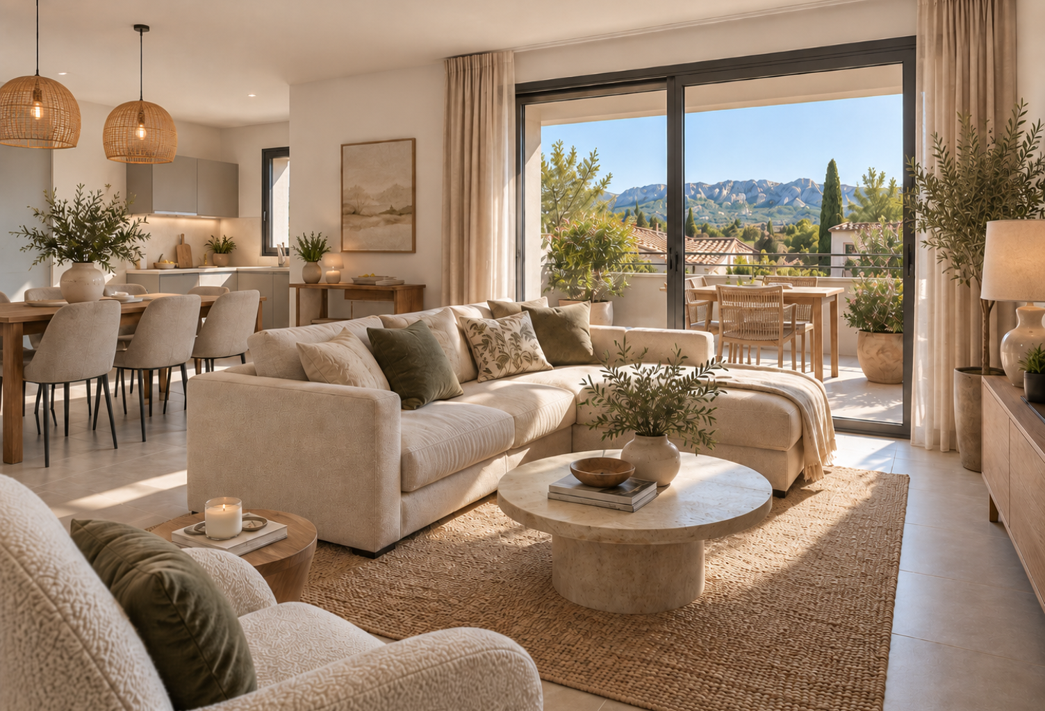 - SAINT-RÉMY-DE-PROVENCE – T3 DE 70 M² AVEC TERRASSE PLEIN SUD ET VUE SUR LES ALPILLES — photo 1