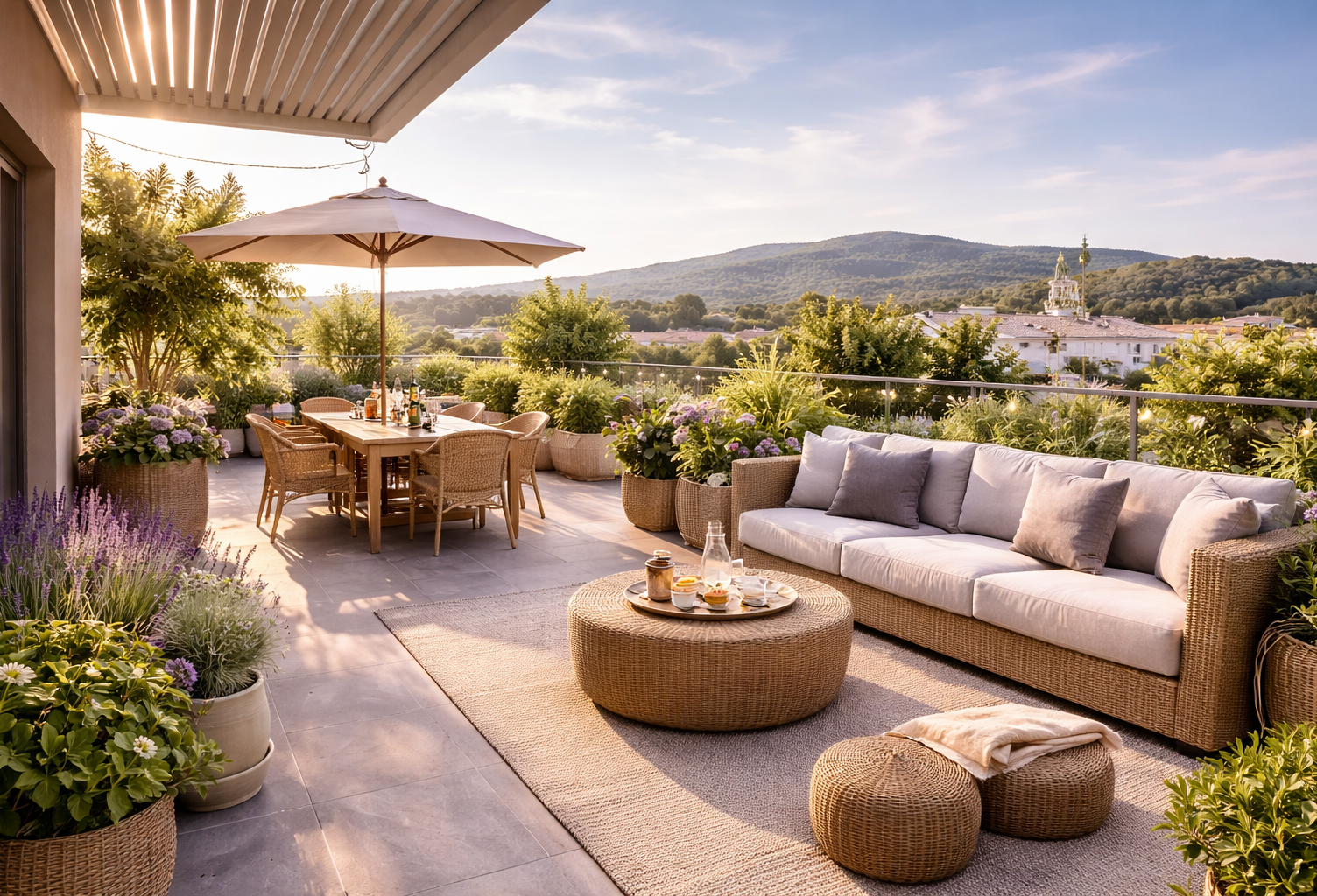 GRAND T3 de 70m² - VUE DEGAGEE LA ROQUE D'ANTHERON — photo 1