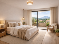 GRAND T2 de 50m² AVEC VUE DEGAGEE - TERRASSE de 12 m² - LA ROQUE D'ANTHERON  — photo 3
