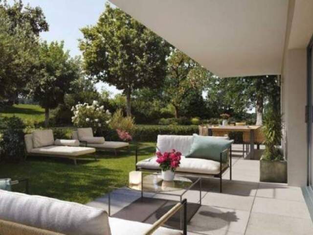 -AU CALME 4P DE 92M² EN REZ DE JARDIN AVEC 150M² D'EXTERIEUR — photo du bien