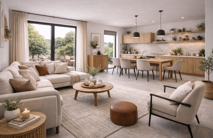 - MAISON - 4P DE 85M² AVEC JARDIN  — photo 2