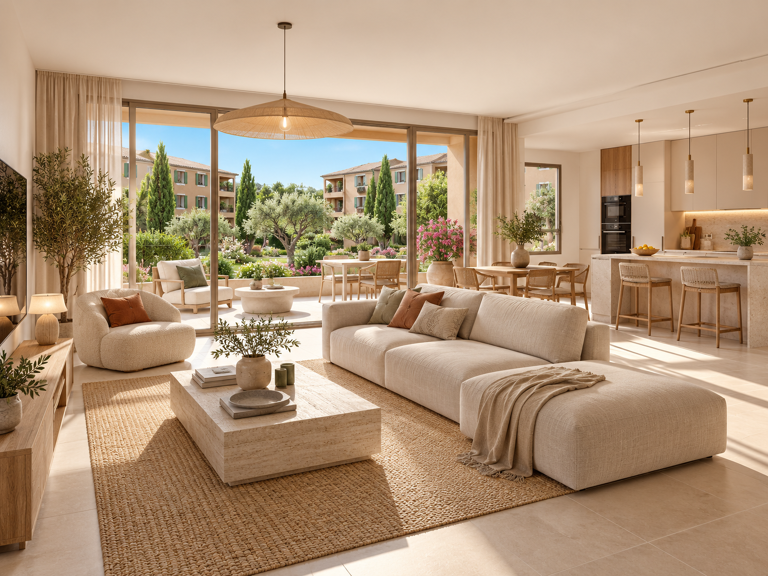 - AIX LA DURANNE - 4P DE 95M² AVEC EXTERIEUR ET STATIONNEMENTS — photo 1