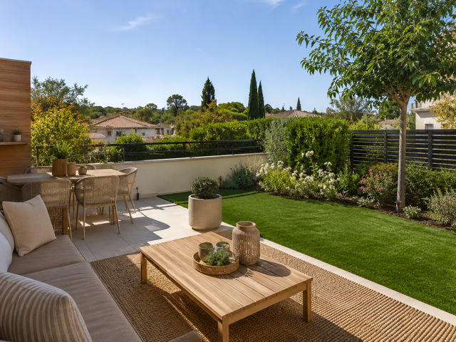 VIEUX VILLAGE - BEAU T2 AVEC TERRASSE ET JARDIN  — photo du bien