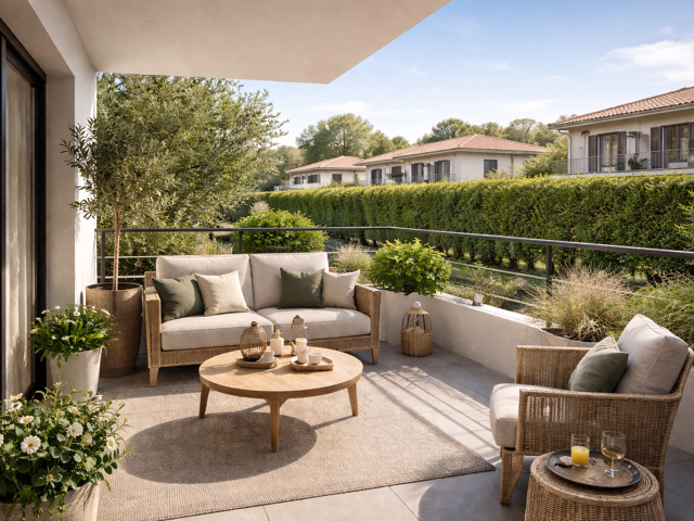 -T2 neuf avec terrasse et parking – prestations premium, emplacement privilégié — photo du bien