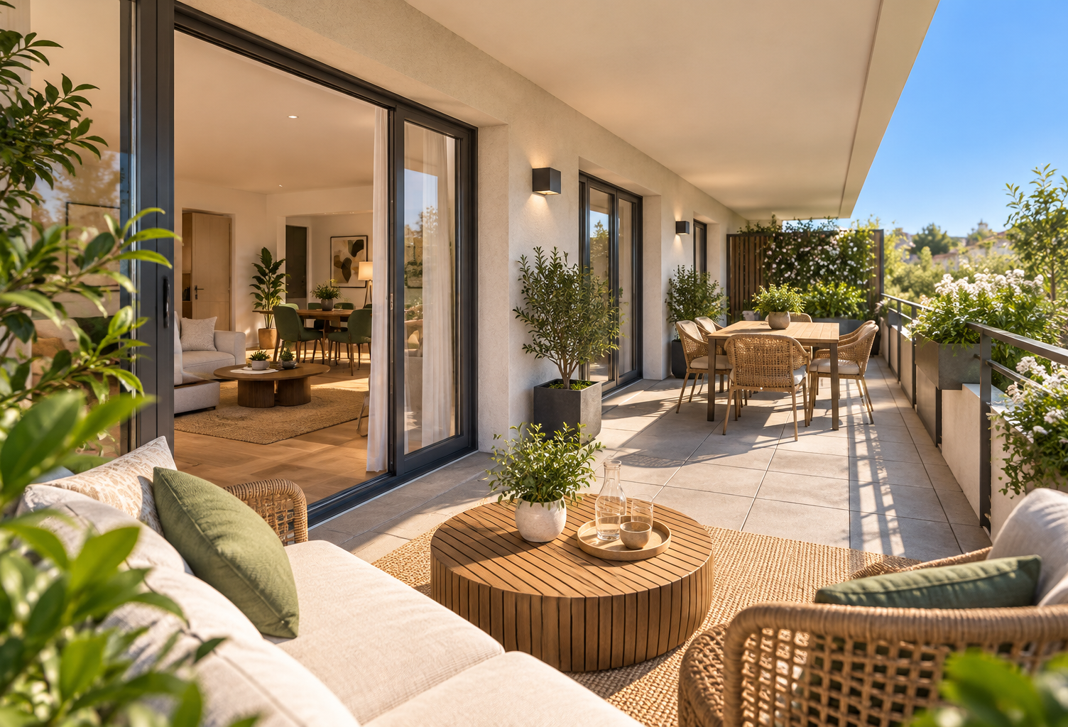 T2 de standing - avec grande loggia — photo 1