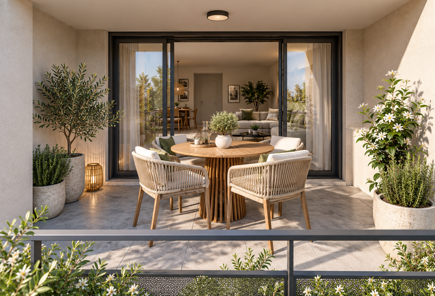 T4 d'exception neuf avec deux terrasses — photo 1
