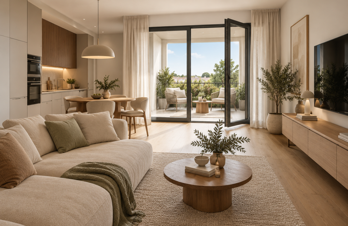 T4 d'exception neuf avec deux terrasses — photo 2